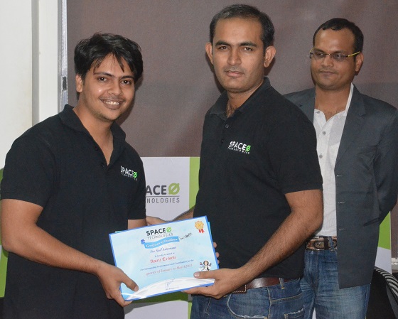 R&R Award to Amrit Trivedi - Space-O Technologies