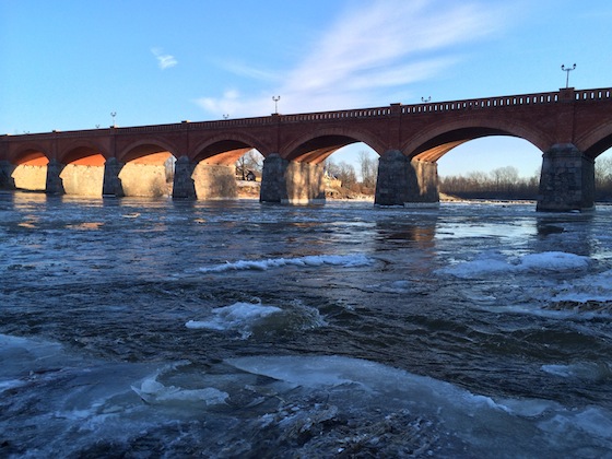 Long exposure is when capturing moving water through iPhone